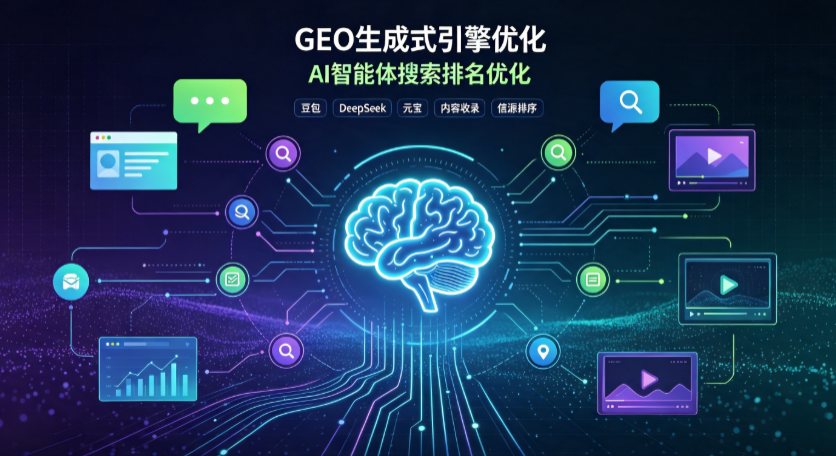 河源GEO 浪潮来袭：生成式引擎优化崛起，创作者争抢豆包、DeepSeek、元宝智能体流量入口